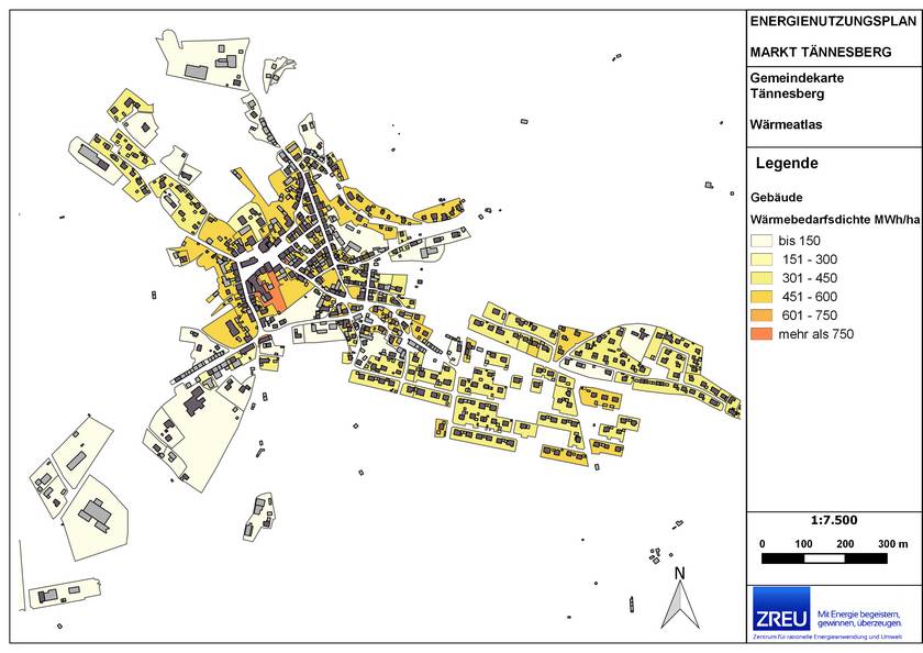 ZREU Klimaschutzkonzept Energienutzungsplan Markt Tännesberg